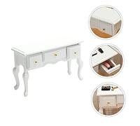 ERINGOGO Mini Cassettiera in Legno Vintage con Scomparti da Scrivania Miniatura per Decorazioni Casa e Scene Colore Casuale Colore Casuale