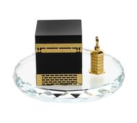 ERINGOGO Miniatura in Trasparente Modellino Islamica per Decorazione Casa e Souvenir Arabia Saudita Soprammobile per e Scrivania