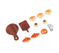 ERINGOGO Miniature Dollhouse Food Toys in Resina Realistica Mini Accessori Cucina per Colazione e Caffè Decorazioni Miniature per Scenari Creativi e Gioco di Ruolo