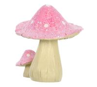 ERINGOGO Miniature Funghi Resina con Polvere per Decorazioni da Giardino e Casa Statue Miniature per Bonsai e Accessori Fatati Modelli Mobili Miniatura per e Scenografie