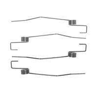 ERINGOGO Molle di Torsione per Coperchio Bidone della Spazzatura 100l, Set da 2 Coppie in Acciaio Resistente, per Manutenzione e Riparazione Bidoni Residenziali e Commerciali,