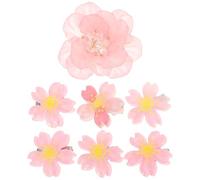 ERINGOGO Mollette per Chioma a Forma di Fiore 7 Pezzi, Fermagli Decorativi per Ragazze e Donne, Accessori per Acconciature da Matrimonio e Uso Quotidiano