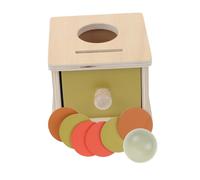 ERINGOGO Montessori Cassetto e Palline Colorate Educativo per Stimola Coordinazione Occhio Mano e capacità Logiche Adatto in età Prescolare