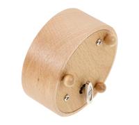 ERINGOGO Musical Box Base Replacement in Legno Rotonda, Parte per Carillon Fai da Te, Leggera e Facile da conservare, per Soggiorno e Artigianato