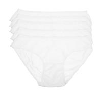 ERINGOGO Mutande Usa e Getta a Maglia Traspiranti Confezione Da 5 Pezzi Bianche Per Viaggio e Attività All'aperto