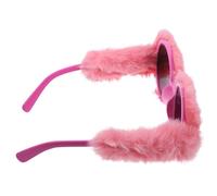 ERINGOGO Occhiali Da Sole Peluche Colorati Per Feste Accessori Creativi Per Eventi Divertenti Leggeri e Confortevoli Design Unisex Per Viaggi e Shopping
