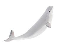ERINGOGO Ornamenti Di Balene Bianche Giocattoli Di Animali Marini Figurine Di Balene in Miniatura Animale Dell'oceano Miniatura Di Balena Figurina Dell'oceano Grigio Plastica