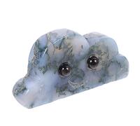 ERINGOGO Ornamenti di Pietra di Cristallo Decorazione Moderno di Grandi Dimensioni Decorativo Arredamento per la casa Nube Figurine di Decorazioni per Soggiorno Green