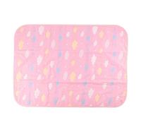 ERINGOGO Pad del pannolino di garza impermeabile che cambia materassi mini materasso per culla rosa