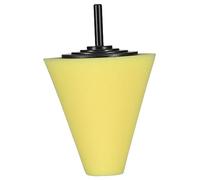 ERINGOGO Pad Lucidante da Giallo Professionale per Lucidatura Auto per Ruote e Superfici Difficili Graffi e Migliora la Brillantezza della