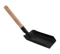 ERINGOGO Pala in Ferro con Manico in Legno per Estrazione e Pulizia Giardino Badile Robusto Quadrato per Giardinaggio Rimozione Cenere e Lavori Domestici Pala Mano Multifunzionale