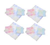 ERINGOGO Panni Assorbenti per Ruttino in Cotone per Ragazzo Ragazza, Asciugamani Morbidi e Traspiranti per Ragazzo Ragazza, Multiuso per Lavaggio e Pulizia, Set da 12 Pezzi Colorati (rosa,