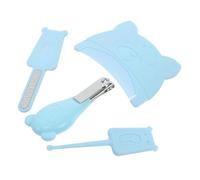 ERINGOGO Pettine Per Ragazzo Ragazza Set Strumenti Toelettatura Pettine Spazzola Per Capelli Residui Neonatali Forma Cartone Animato Tagliaunghie Set