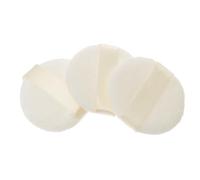 ERINGOGO Piumino Da Cipria Corto in Cotone 65x10mm Set Da 3 Pezzi Soffice Per Viso e Corpo Ragazzo Ragazza Applicatore Polvere Delicato Fascia in Raso