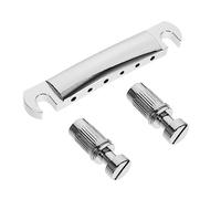ERINGOGO Ponte e Tirafondi Metallo per Chitarra Elettrica Sostituzione Stile Classico Argento