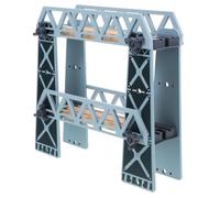 ERINGOGO Ponte Ferroviario di Binario Ferroviario Lgb Scambio Ferroviario Giocattoli Adattati Binario Lgb Treno in Legno Treno in Legno Ponte in Legno Accessori in Scala N