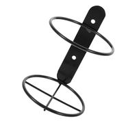 ERINGOGO Portabottiglia da Parete Singolo in Nero Supporto Bottiglia Vino Stile Moderno per Casa e Bar Portabottiglia Muro Singola per Conservazione ed Esposizione Elegante