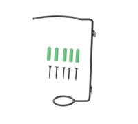 ERINGOGO Portabottiglie Vino da Parete in Ferro Moderno Supporto Espositore Cantinetta Muro per Bottiglie Vino e Birra Design Elegante e Resistente Regalo Creativo Colore Casuale