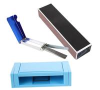 ERINGOGO Professionale per Levigatura Chitarra con Barra Livellante in Alluminio per Capotasto e Sabbiatrice per Selle Kit Luthier Compatibile con Chitarra Elettrica e Basso Colore Blu con