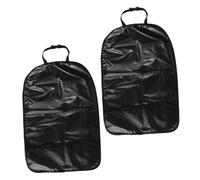 ERINGOGO Protezione Schienale Auto per Bambini 2 Pezzi Oxford Nero, Resistente All'acqua e Facile da Pulire, Proteggi Sedile Posteriore da Sporco e Fango