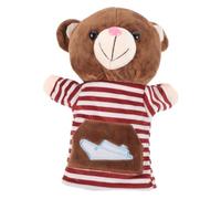 ERINGOGO Pupazzo Mano Morbido Orso Peluche Per Ragazzo Ragazza Giocattolo Interattivo Per Attività Immaginative e Racconti Della Buonanotte Gioco Genitore-figlio Per Tutte Le Età
