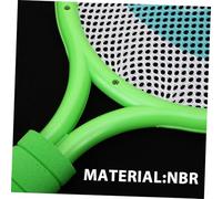 ERINGOGO Racchette Badminton per Anni Kit Sportivo per Allenamento e Giochi all Racchette Tennis per Ragazzi e Ragazze con Impugnatura Comoda e Rete Flessibile