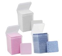 ERINGOGO Salviette per Colla Ciglia 600 Pezzi Set 3 Flaconi Dischetti Detergenti per Rimozione Colla per Extension Ciglia Professionale Salone e Uso Domestico