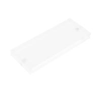 ERINGOGO Semicircular Rectangle Acrylic Optical Lens for Physics Teaching Magnetic Refraction Demonstration Tool for Labs and Classrooms and Optical Education