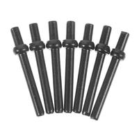 ERINGOGO Set 100 Pezzi Picchetti Segnapunti in Metallo Neri per Cribbage Accessori per Giochi di Carte da Tavolo Portatili e da Viaggio Robusti e Facili da Trasportare per Uso Interno e