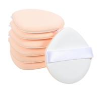 ERINGOGO Set 7 Pezzi Spugne Trucco Doppio Uso Asciutte e Bagnate Applicatori per Fondotinta Elastiche Sfumature Morbide per Primer e Cipria Adatte a Trucco Viso Uniforme