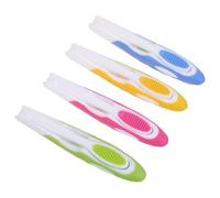 ERINGOGO Set da 4 Spazzolini da Viaggio Pieghevoli con Setole Morbide Spazzolino da Denti Portatile Compatto con Protezione Testina per Viaggi Campeggio e Soggiorni in Hotel