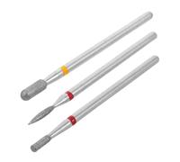 ERINGOGO Set di Frese per Manicure Russa 9 Punte Diamantate per Strumento Elettrico Unghie Utensili per la Rimozione e Lucidatura Cuticole Strumenti Professionali per Cura Unghie in