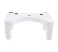 ERINGOGO Sgabello per Wc con Rialzo Spesso in PP Antiscivolo e Pieghevole Poggiapiedi Ergonomico per Anziani e Compatibile Maggior Parte dei Water Facile e Riporre