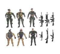 ERINGOGO Soldatini Militari in Miniatura Figure Di Soldati Di Piccole Dimensioni Statuette Di Soldati Per Giochi Di Ruolo Per Collezionisti e Appassionati Di Militari
