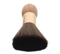 ERINGOGO Spazzola per Collo Grande da con Setole Morbide Manico in Legno Pennello per Pulizia Viso e Capelli Spolverino Professionale per Salone e Uso in Workshop Pratica e