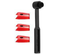 ERINGOGO Spazzola Per La Pulizia Dei in Vinile Puntina Per Giradischi Pulitore Per Puntine Per Fonografo Spazzola Per Giradischi Kit Per La Pulizia Audio