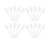 ERINGOGO Spazzolino da Denti Design Specifico per Ambienti Carcerari Manico Corto 20 Pezzi Spazzolini Portatili in Plastica Testina Piatta da Prigione