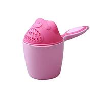 ERINGOGO Spazzolino Per Ragazzo Ragazza Ragazza in Plastica Resiliente Cucchiaio Per Bagnetto Impugnatura Comoda Facile Da Tenere e Versare Per Sciacquare i Capelli Del Ragazzo e Proteggere