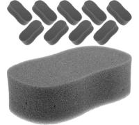 ERINGOGO Spolverino per Collo da Salone in Spugna Morbida 10 Pezzi Impugnatura Ergonomica per Parrucchieri e Barbieri, Pulizia Delicata Post-taglio per Saloni e Uso Professionale