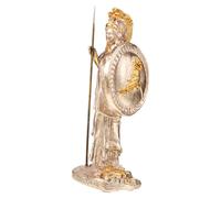 ERINGOGO Statua in Miniatura di Atena in Resina Dorata Scultura della Dea Greca della Saggezza per Collezionisti Decorazione Portatile e Dettagliata per Casa e Ufficio