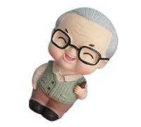 ERINGOGO Statuette Resina per Decorazione Torte Compleanno Figurine Anziani per Festa Della Nonna Piccole Statue Decorative da per Cake Topper