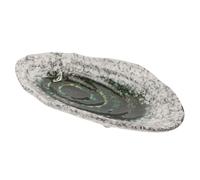 ERINGOGO Stazione di Irrigazione per Api e Insetti in Ceramica Verde Mangiatoia Esterna Elegante e Resistente per Uccelli e Insetti Impollinatori Design Funzionale per Giardino