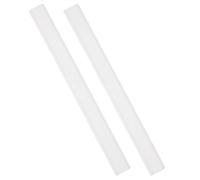 ERINGOGO Striscia Gomma di Ricambio per Tergivetro 2 Pezzi 25 Cm Silicone Resistente Antinvecchiamento per Pulizia Vetri Finestre Bagno Doccia Sostituzione Facile e Duratura