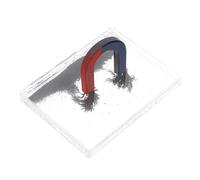 ERINGOGO Strumento Per La Linea Del Campo Magnetico Equipaggiamento Polvere Ferro Sabbia Ferrosa Limature Campi Magnetici Strumento Esperimento
