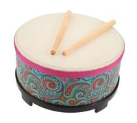 ERINGOGO Strumento Percussioni Drum da Pavimento Verde Multifunzione Portatile per Educazione Musicale e Giochi Gruppo Indoor Outdoor