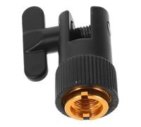 ERINGOGO Supporto Antivibrazione per Microfono Presa Filettata da 4,5 Cm, Accessorio Compatto per Microfono da Scrivania da Terra, Adatto a Microfoni a Condensatore e Dinamici