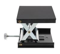 ERINGOGO Supporto da Laboratorio Capacità di Carico Eccezionale Struttura in Alluminio e ABS Piattaforma Elevatrice Regolabile in Altezza per Esperimenti e Lavorazioni in Legno