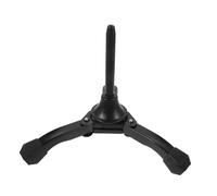 ERINGOGO Supporto Per Clarinetto e Flauto Portatile Pieghevole, Base Stabile Antiscivolo Per Strumenti a Fiato, Accessorio Per Principianti e Professionisti, Struttura Resistente Nera 16x10x3 Cm