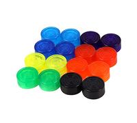 ERINGOGO Tappi per Effetto Chitarra 10 Pezzi Copri Pedali in Plastica Antiscivolo 2,4x2,4x1,2 Cm per Protezione Pulsanti Pedale, Accessori Compatibili per Setup Musicale Colore Casuale