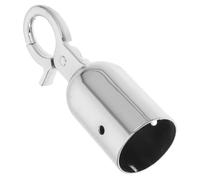 ERINGOGO Tappo Terminale Accessorio Robusto in Acciaio Inossidabile Gancio per Corde Postali, Design Portatile per Controllo Folla in Hotel e Musei per Ringhiera